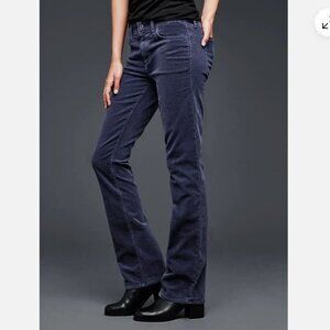 Gap 1969 Perfect Boot Corduroy Jeans Navy Blue - Women’s Size 27S